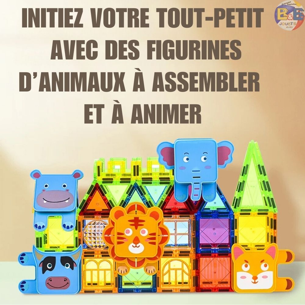 Jeu de construction BLOCS MAGNETS™  | ZOOMAGNET™