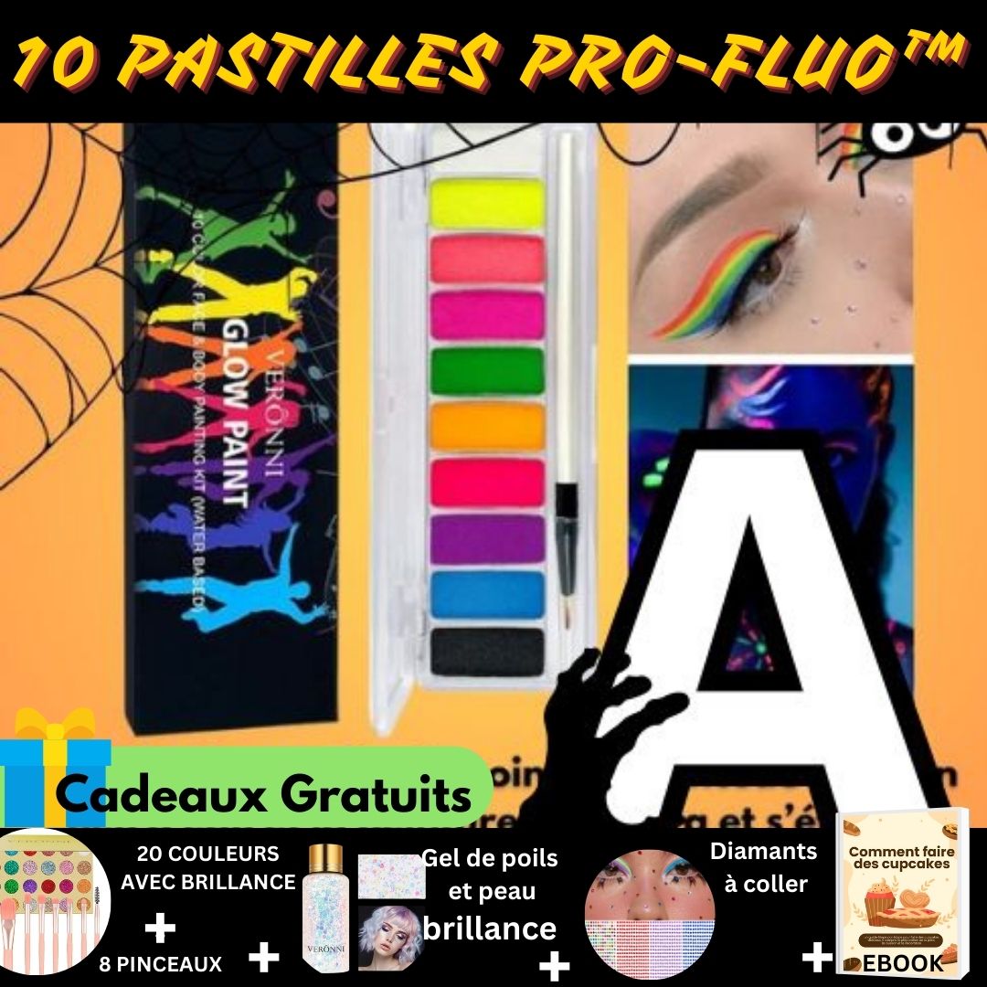 MAQUILLAGE HALLOWEEN |  PRO-FLUO™