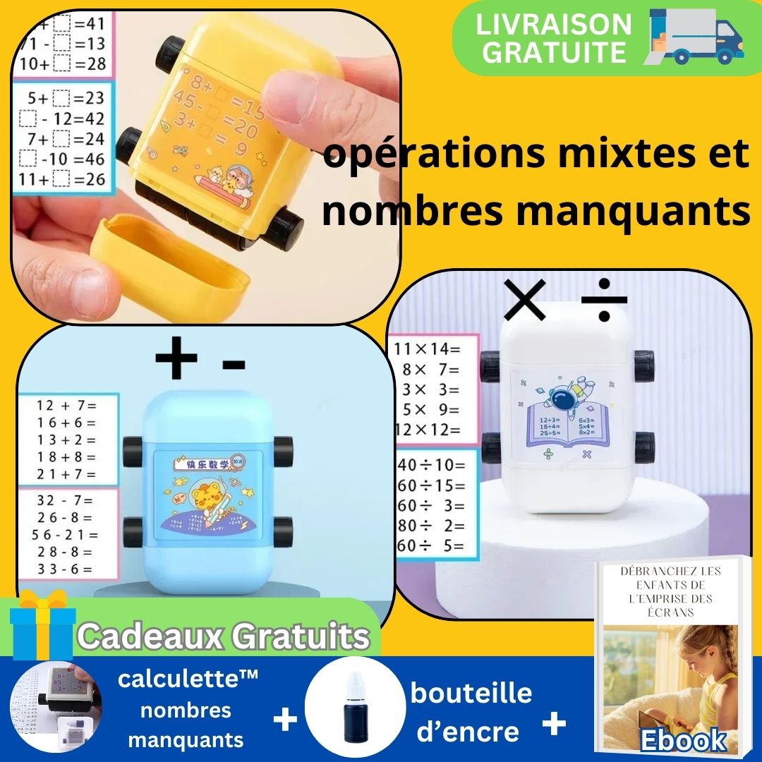 Calcul rapide et apprentissage  | Les Calculettes™