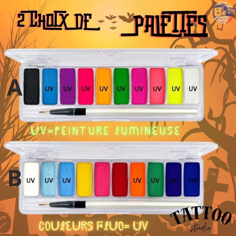 MAQUILLAGE HALLOWEEN |  PRO-FLUO™