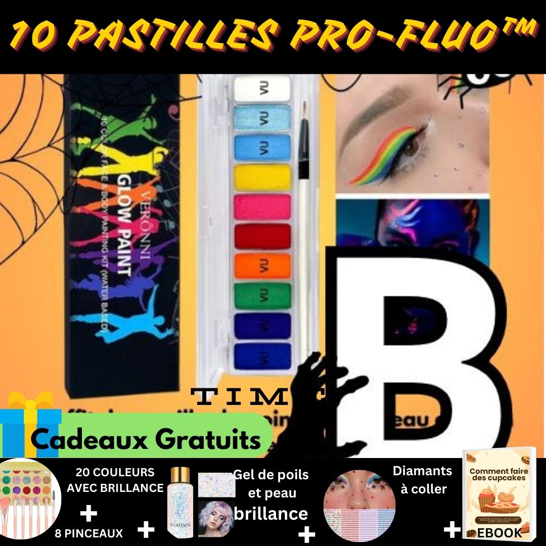 MAQUILLAGE HALLOWEEN |  PRO-FLUO™