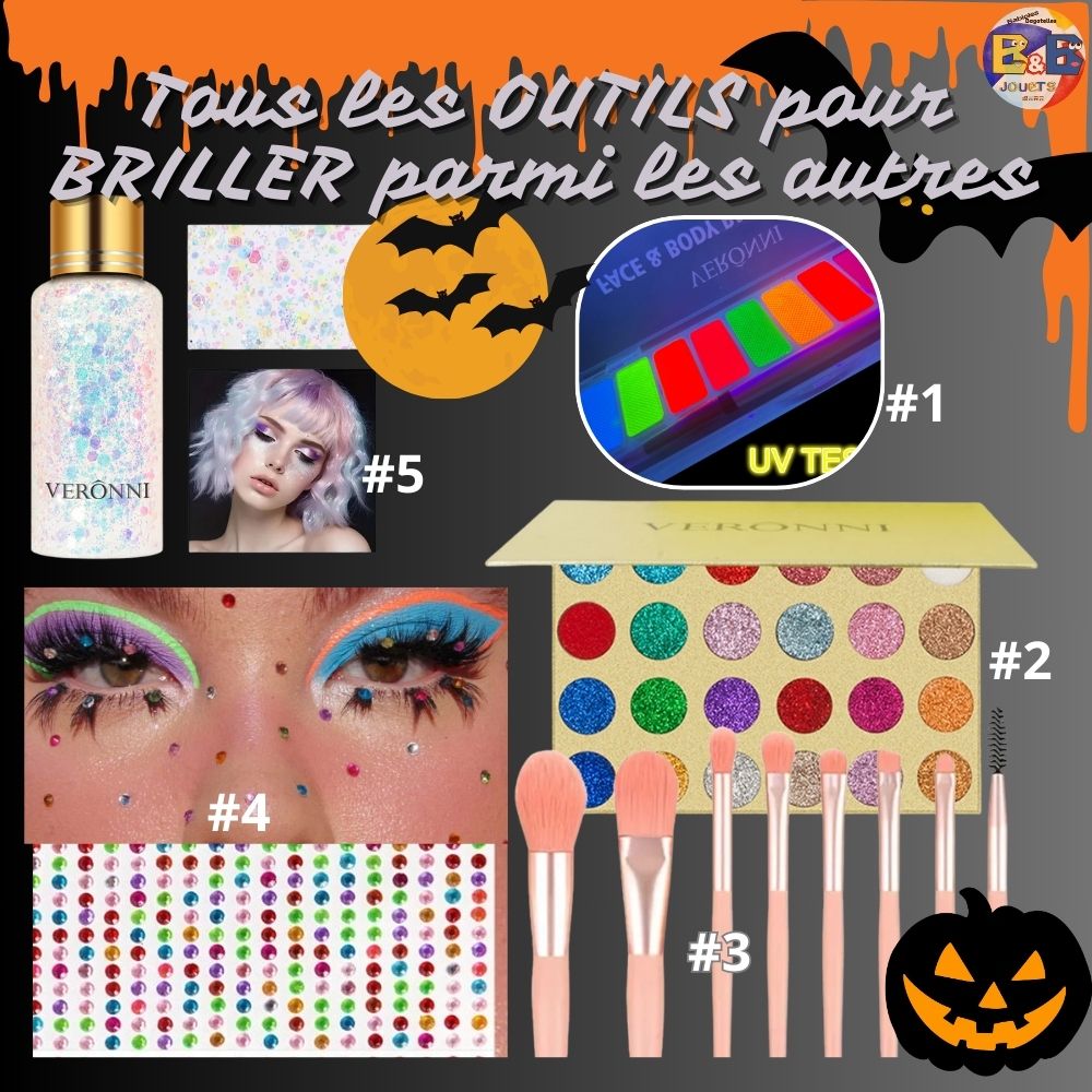 MAQUILLAGE HALLOWEEN |  PRO-FLUO™