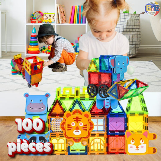 Jeu de construction BLOCS MAGNETS™  | ZOOMAGNET™