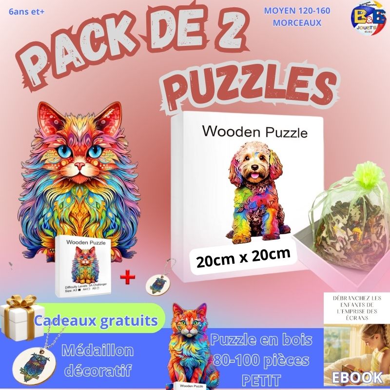 PUZZLE EN BOIS , boutique de jouets, jeux jouets, cadeaux