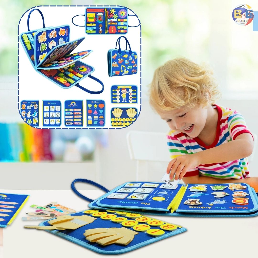 🎅LIVRE - JOUETS MONTESSORI ÉDUCATIFS | MA VALISE D'ACTIVITÉS™