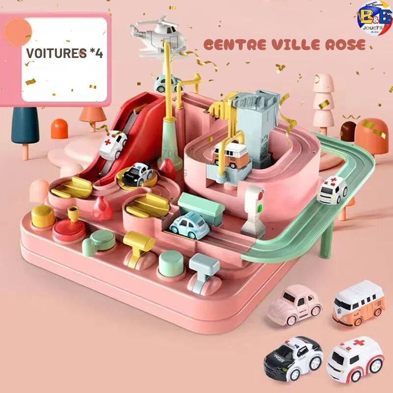 Jouet pour enfant avec voitures de course🚗 | circuit d'aventures™