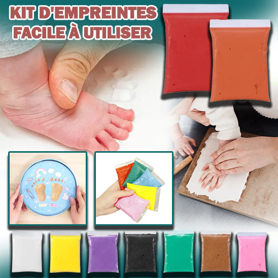 Souvenirs de naissance, kit de moulage bébé main-pied|Lune d 'AMOUR ™