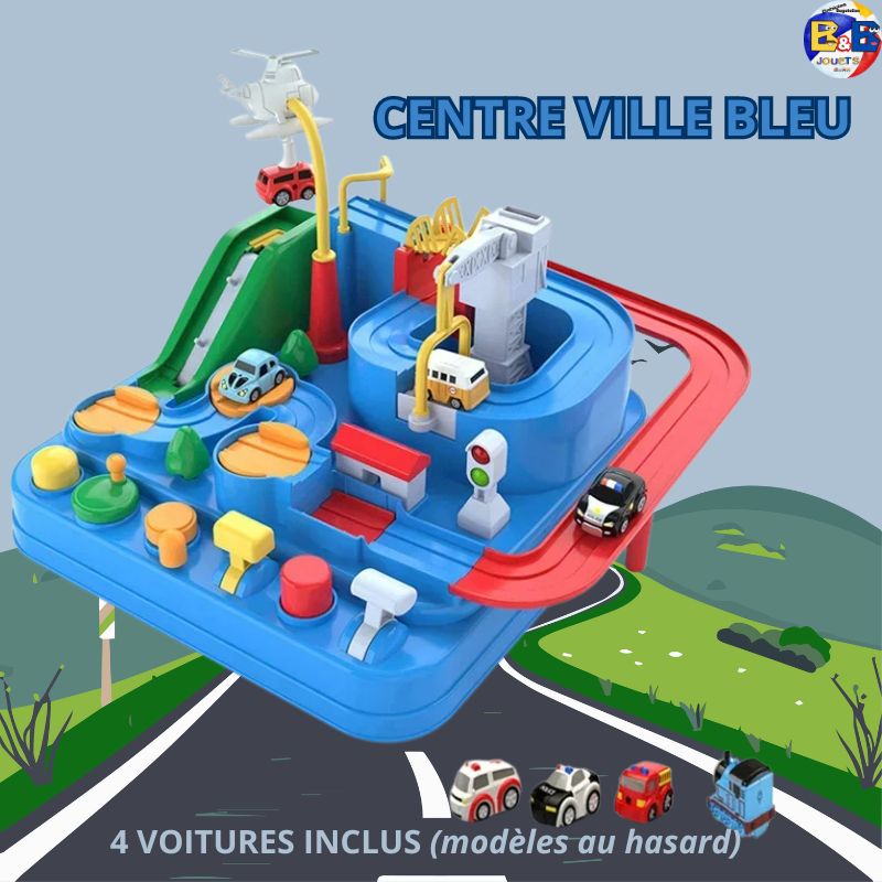 Jouet pour enfant avec voitures de course🚗 | circuit d'aventures™