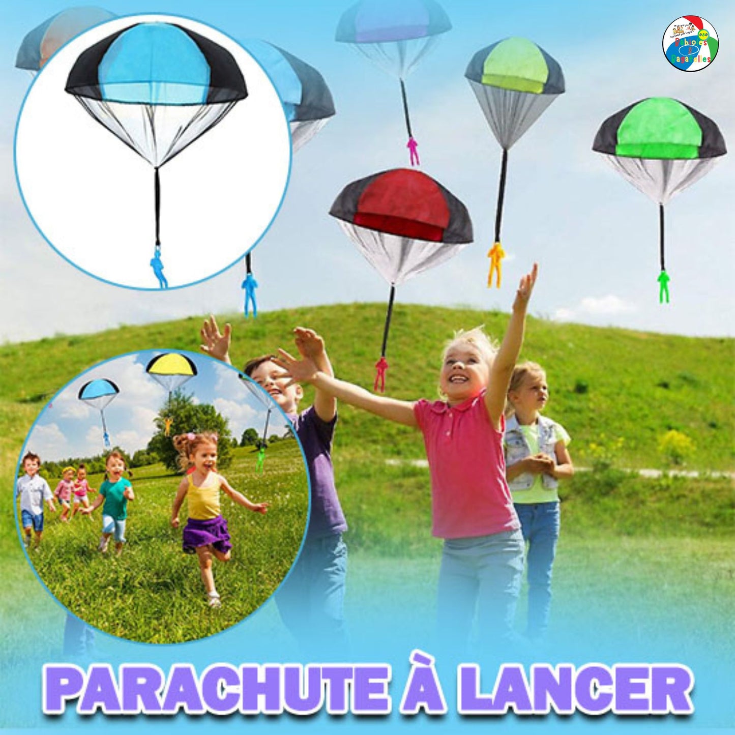 jouets Parachutes🪂à lancer | PARACHUTISTE DE L'AIR™