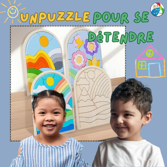 PUZZLE en Bois MONTESSORI🧩 |ÉDUCASSETÊTE-SOLEIL™