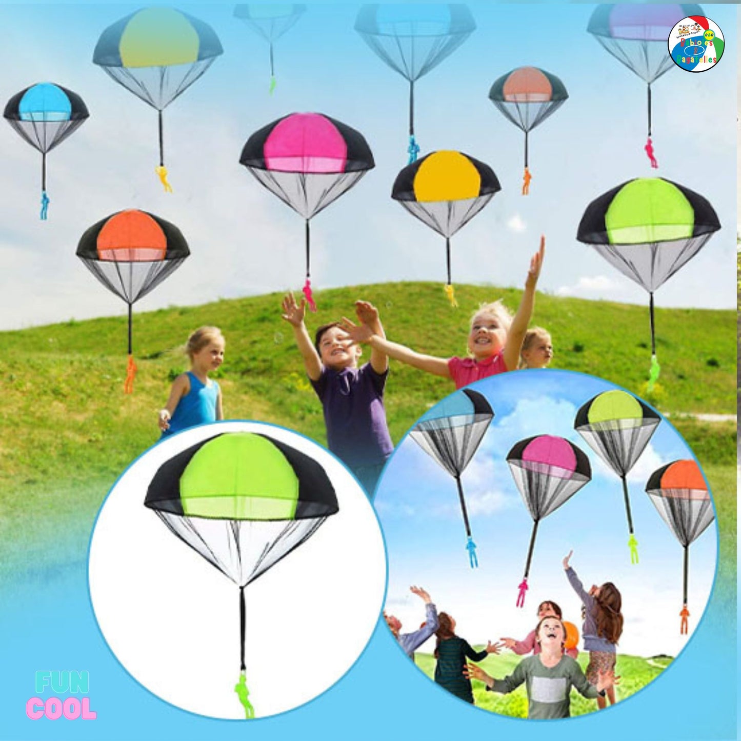 jouets Parachutes🪂à lancer | PARACHUTISTE DE L'AIR™