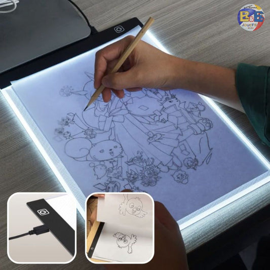 TABLETTE LUMINEUSE À DESSIN